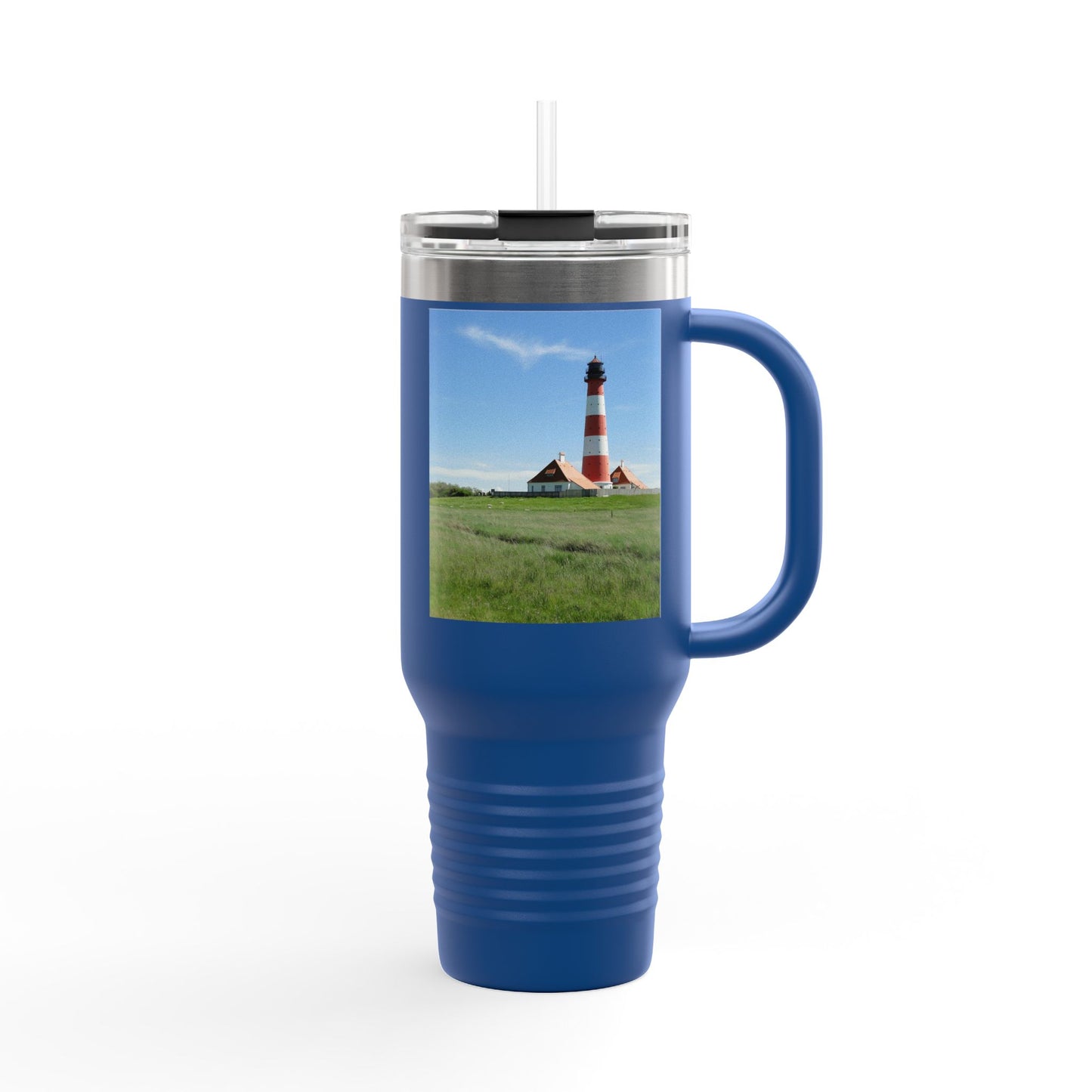 Scenic Insulated Travel Mug, 40oz | Perfect for Coffee Lovers, Outdoor Adventures, Travel Gifts, Eco-Friendly Sippers, Beach Days