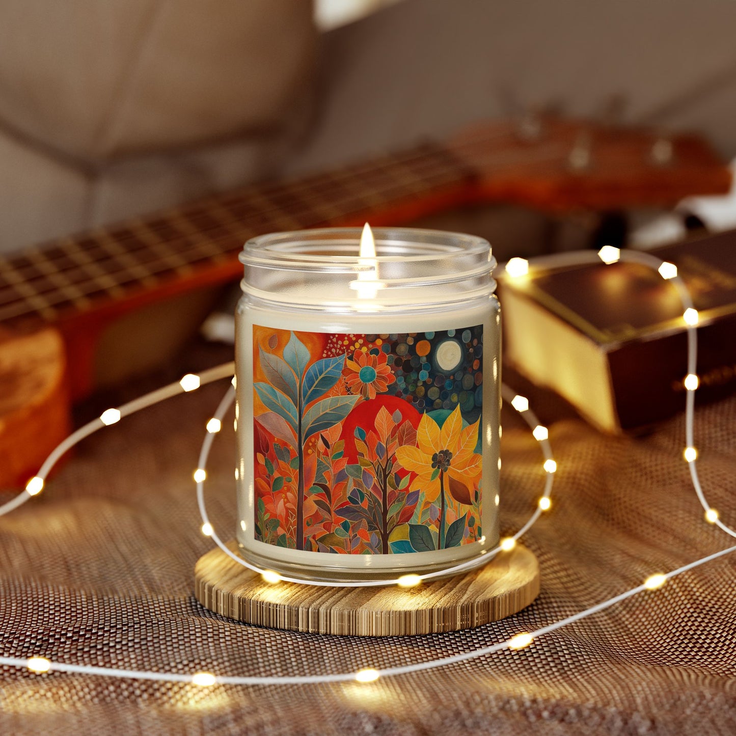 Scented Candles, Coconut Apricot Wax (4oz, 9oz)