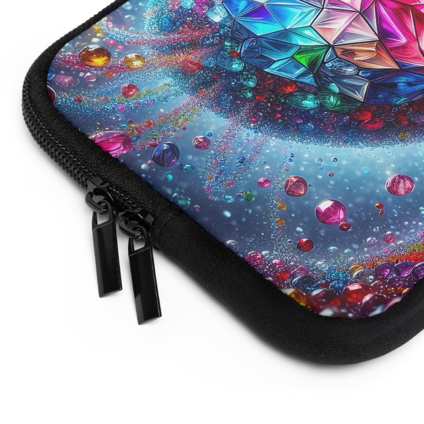 Colorful Heart Laptop Sleeve | Trendy Tech Accessory, Gift for Students, Gamers, Heart Lovers, Birthday, Valentine's Day