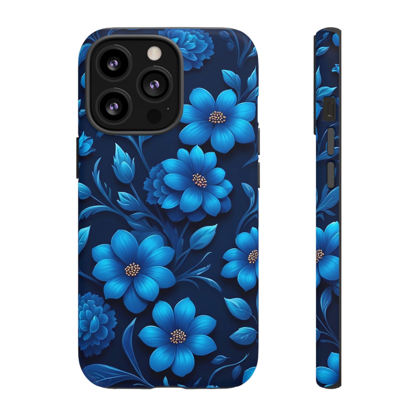 Tough Cases: Floral iPhone Case, Vibrant Phone Cover, Flower Patterned Case, Protective Floral Design, Spring Gift Idea