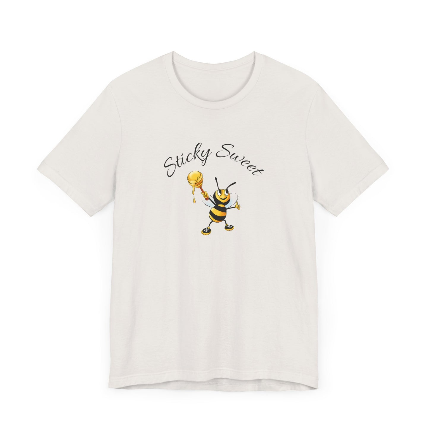 Sticky Sweet Bee Unisex Tee, Cute Bee T-Shirt, Honey Lover Gift