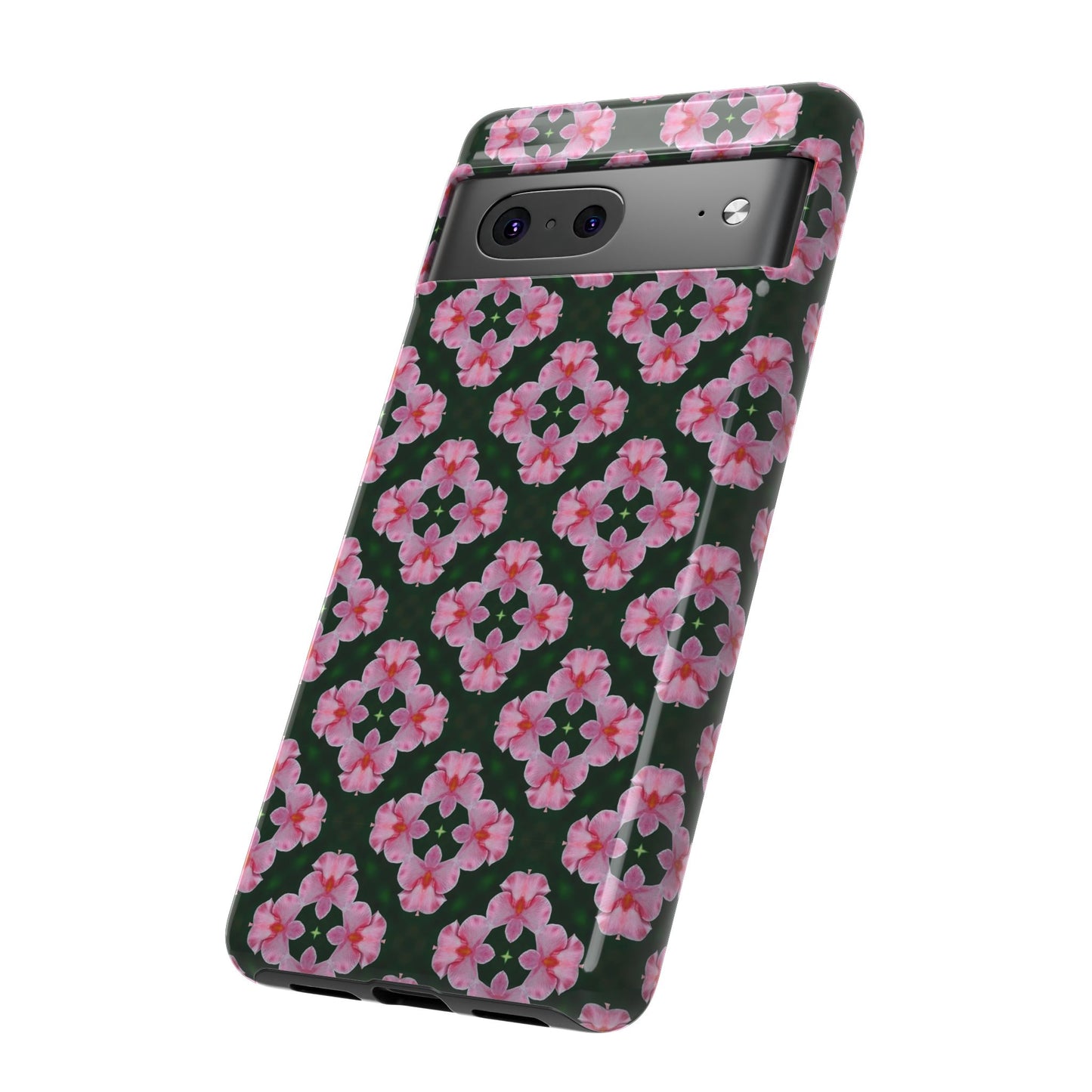 Tough Cases - Floral Phone Case, Stylish Protective Cover for Women, Gift Idea for Birthdays, Unique Floral Design, Trendy Tech Accessory