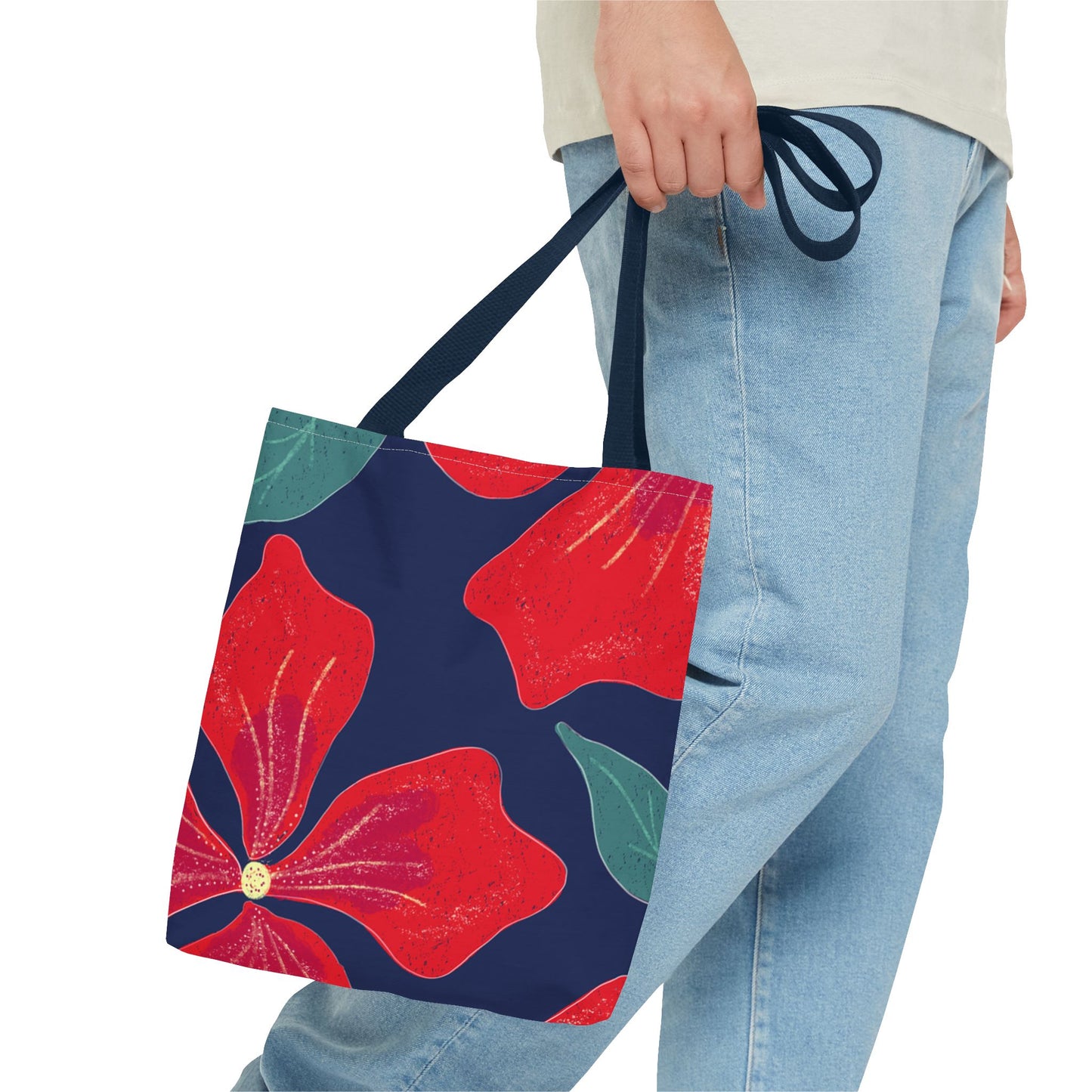 Vibrant Floral Tote Bag, Stylish Shopping Bag, Eco-Friendly Handbag, Chic Summer Tote, Perfect Gift for Her