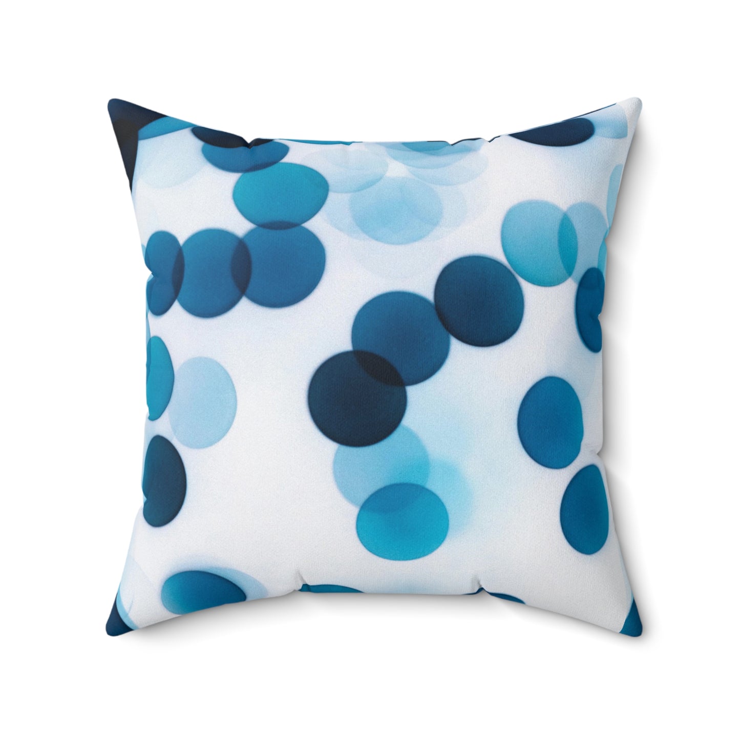 Modern Abstract Dot Design Pillow - Cozy Home Decor, Blue and White Accent Cushion, Bohemian Home Accessory, Unique Gift Idea, Contemporary
