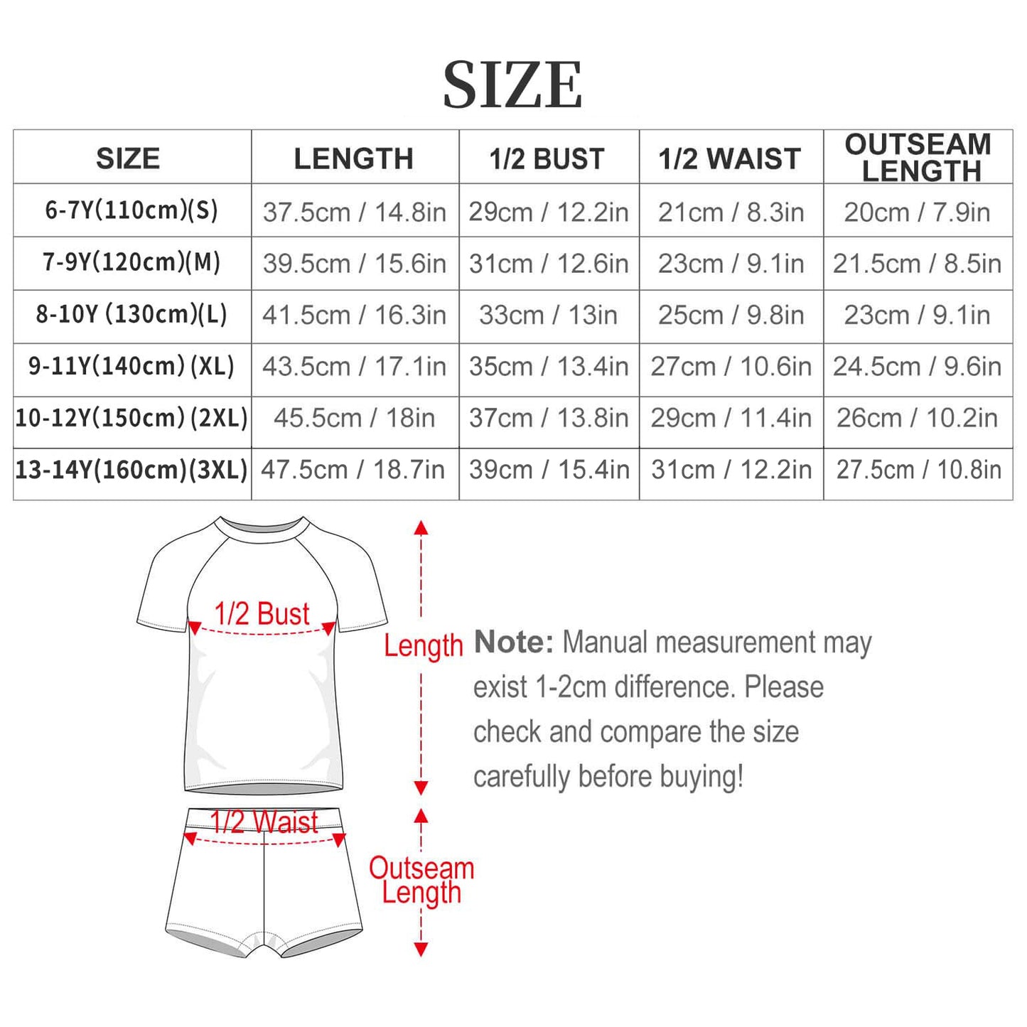 Swimsuit Set for Boys