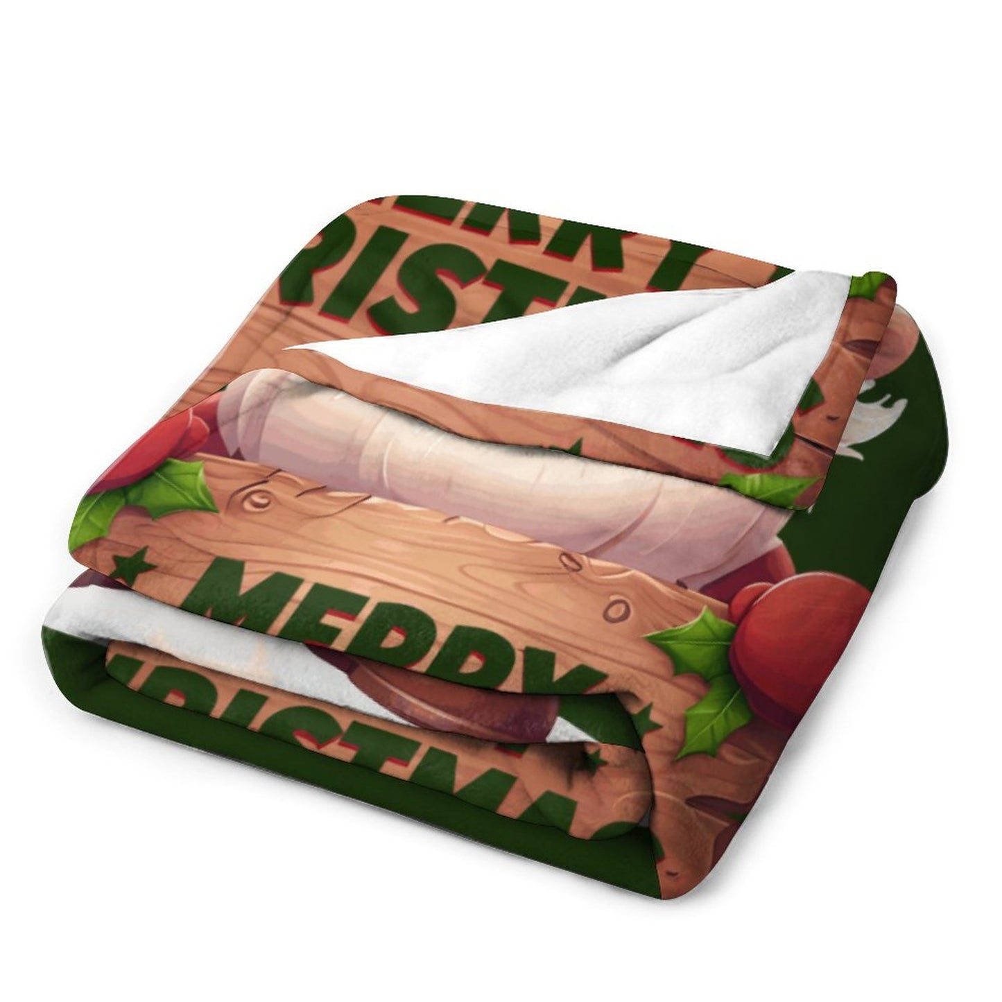 Flannel Blanket (One-sided Printing)-50"×60"