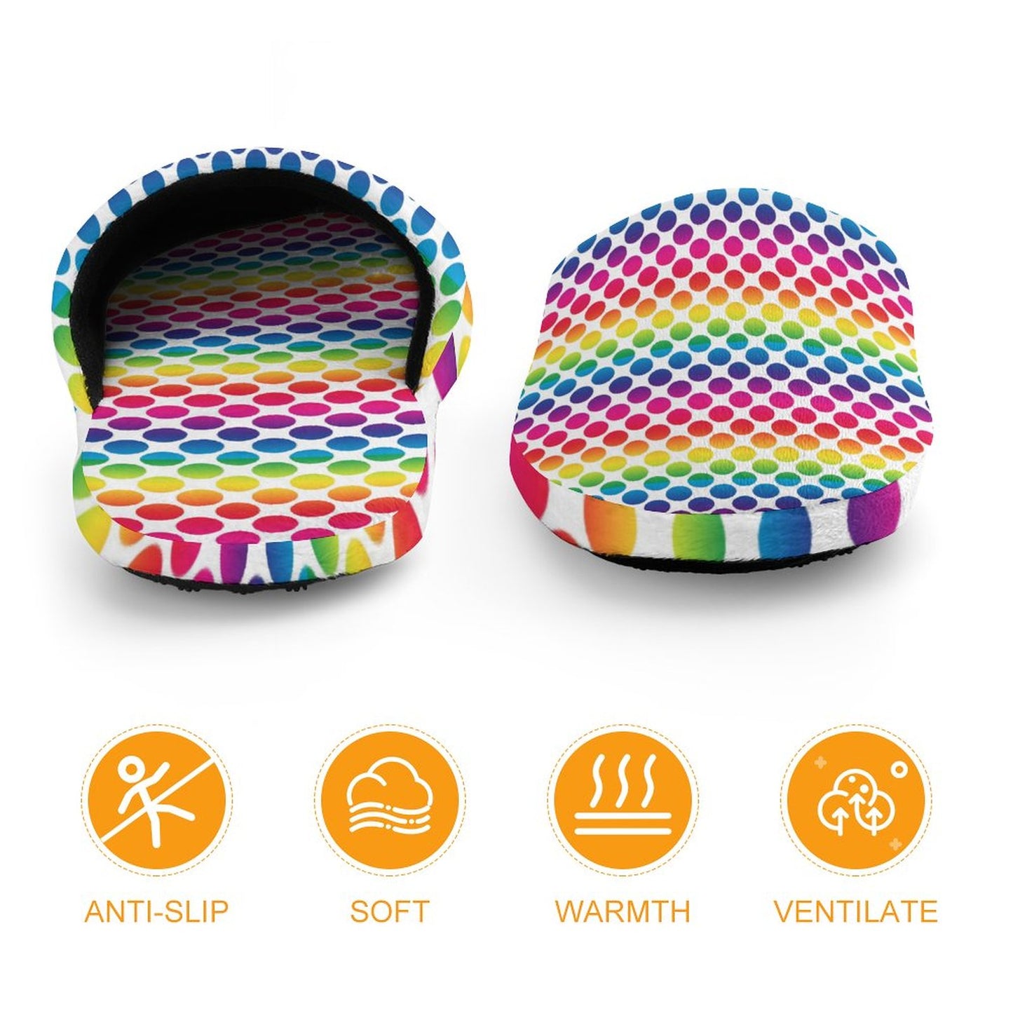 Flannel Children's Cotton Slippers