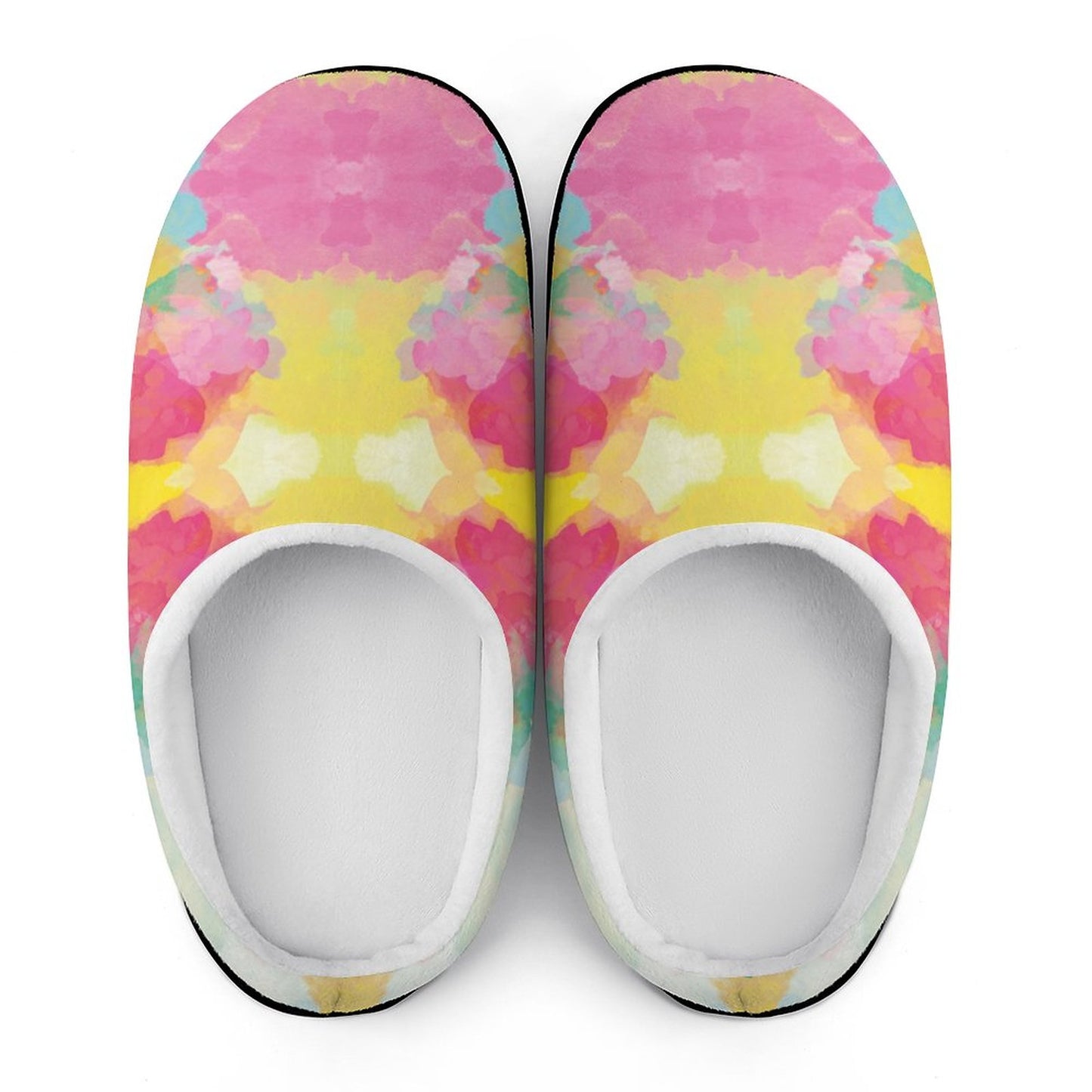 Custom Women's Cotton Slippers for Indoor Wear (All-Over Printing)