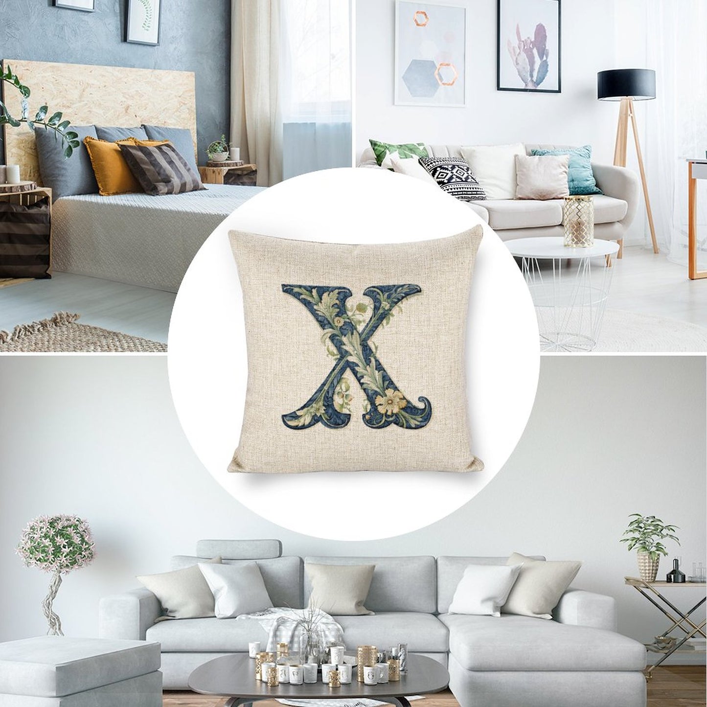 Personalized Photo Pillowcases (Pillow Excluded) (Dual-sided Printing)