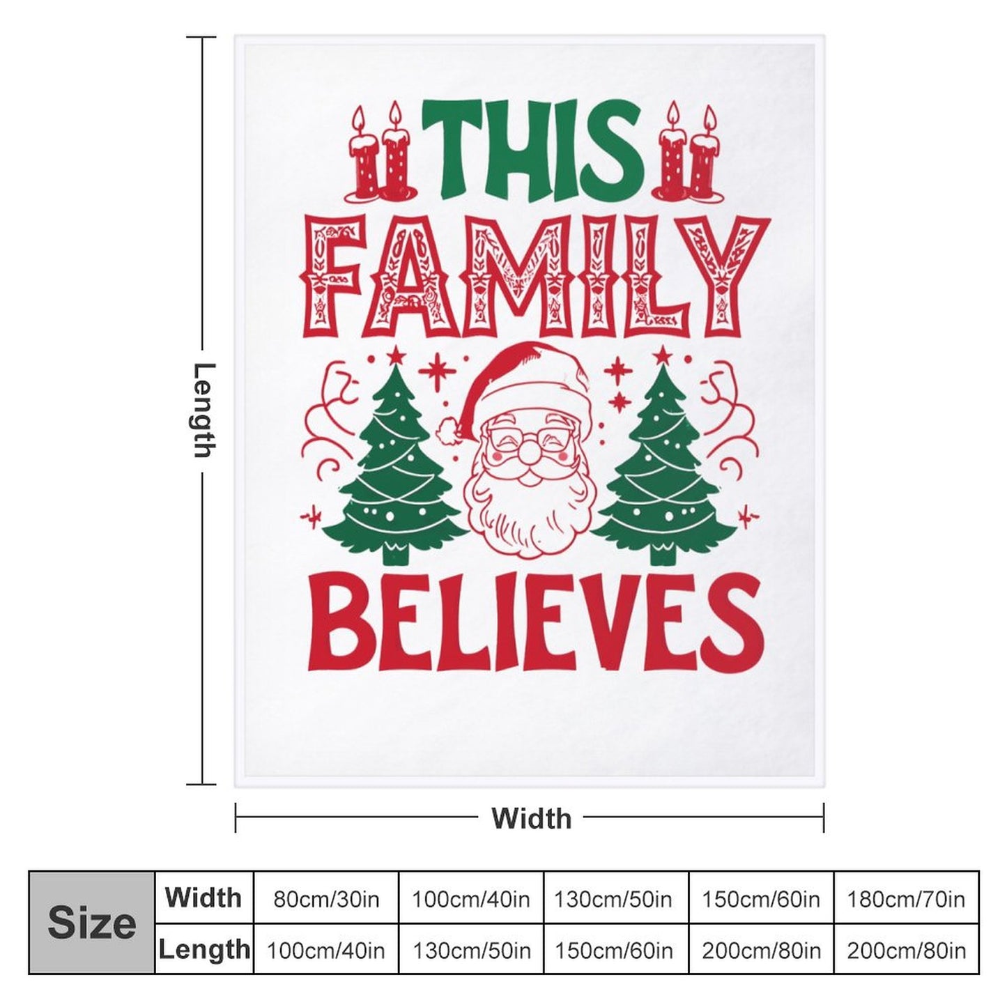 Flannel Blanket-40"×50"