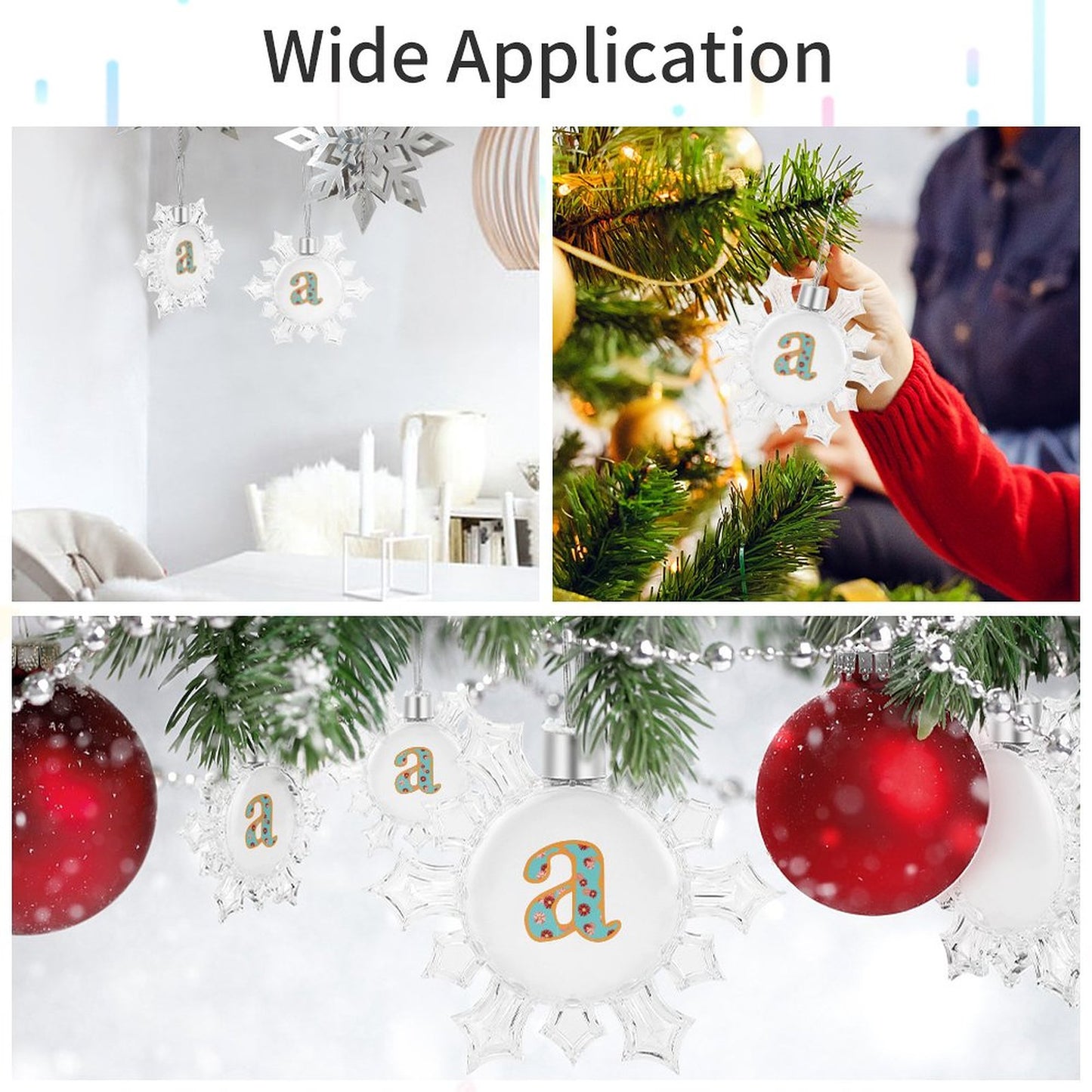 Christmas Snowflake Pendant