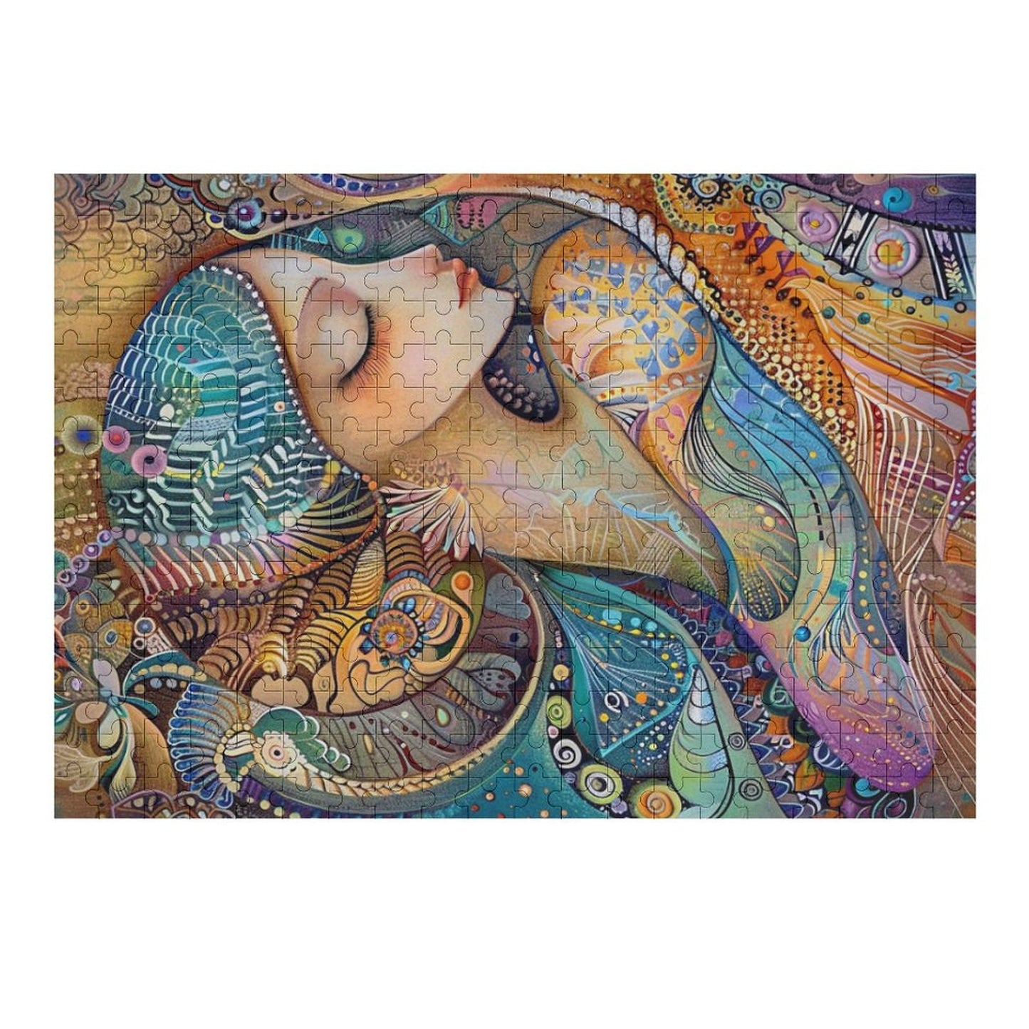 Wooden Picture Puzzle - Lady