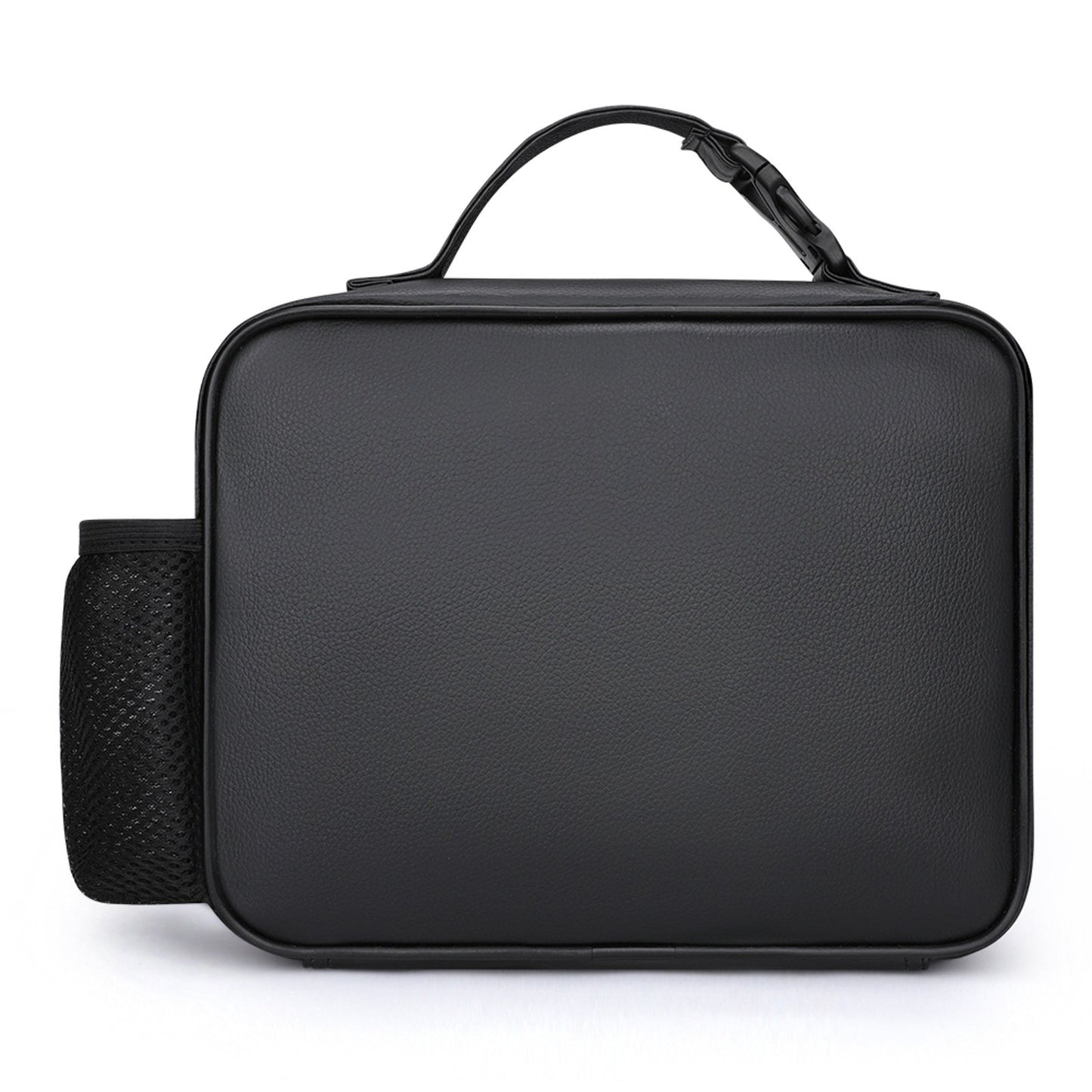 PU Leak-proof Lunch Bag with Detachable Buckled Handle