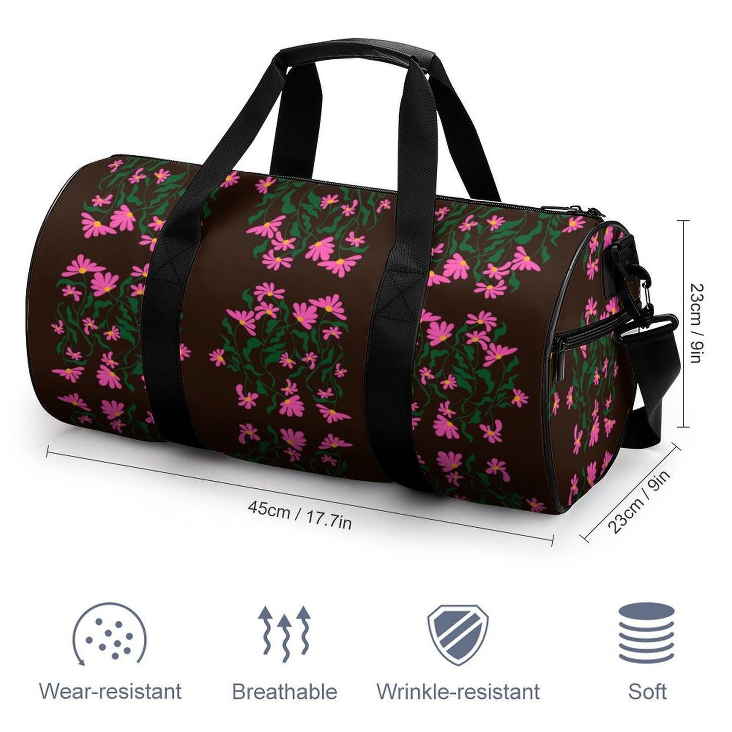 Foldable Duffel Gym Bag Q006