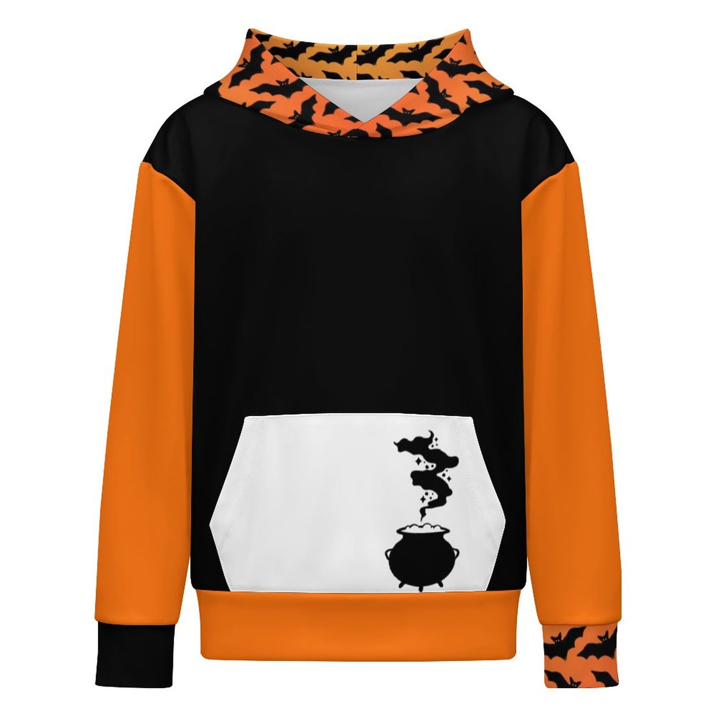 Halloween Children's Hooded Sweatshirt without Drawstrings