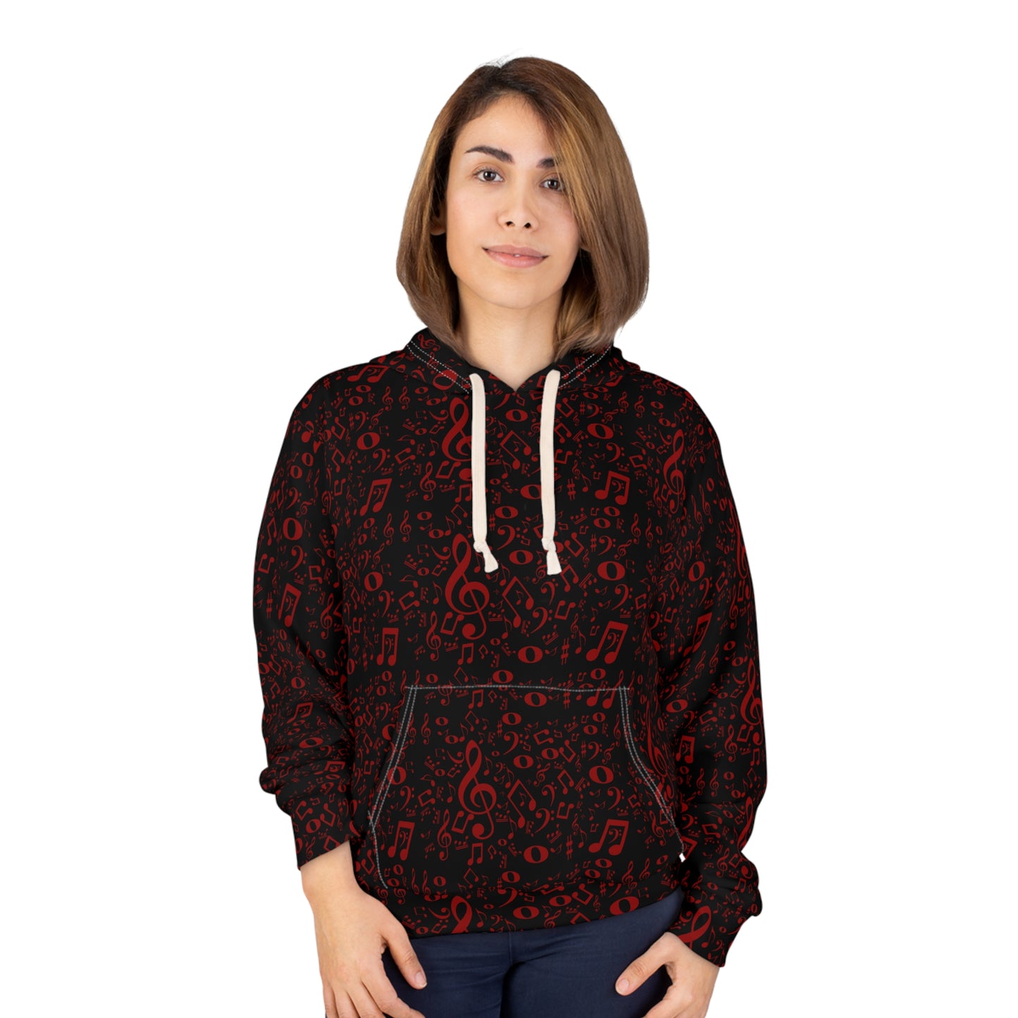 Musical Note Hoodie - Cozy Unisex Pullover, Perfect for Musicians, Music Lovers, Concerts, Gifts, Everyday Wear