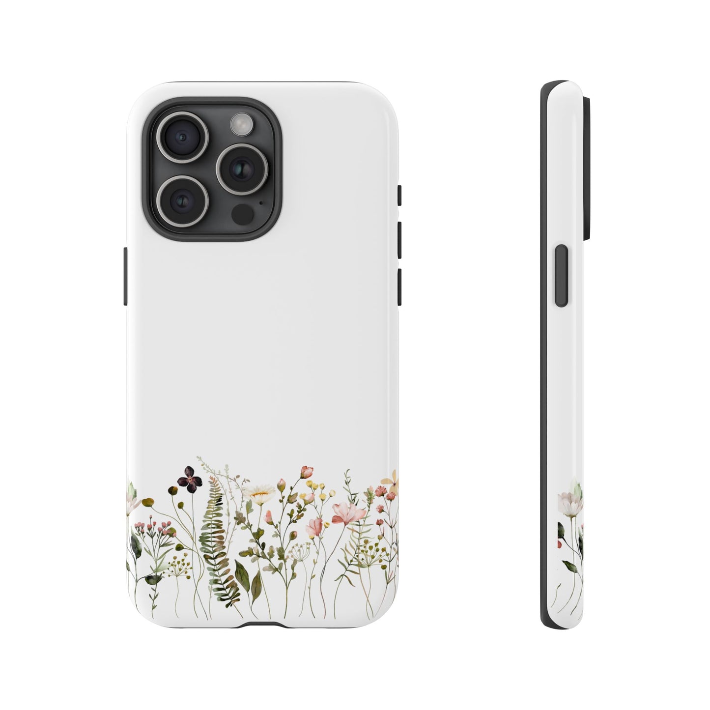 Floral Phone Case - Tough Cases for Nature Lovers, Stylish Floral Design, Phone Protection, Gifts for Her, Eco-Friendly Tech Accessories