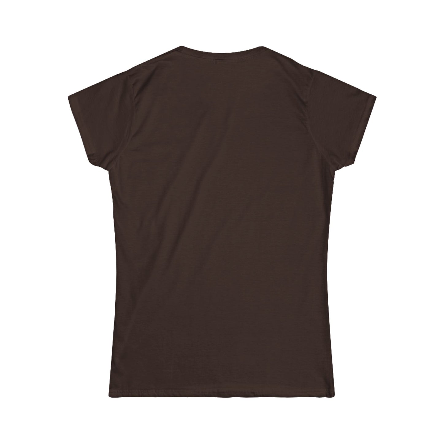 Smiley Face Women's Softstyle Tee, Casual T-Shirt, Happy Graphic Tee, Summer Shirt, Birthday Gift, Everyday Wear