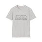 Inspirational Unisex T-Shirt, Gift for Soldiers