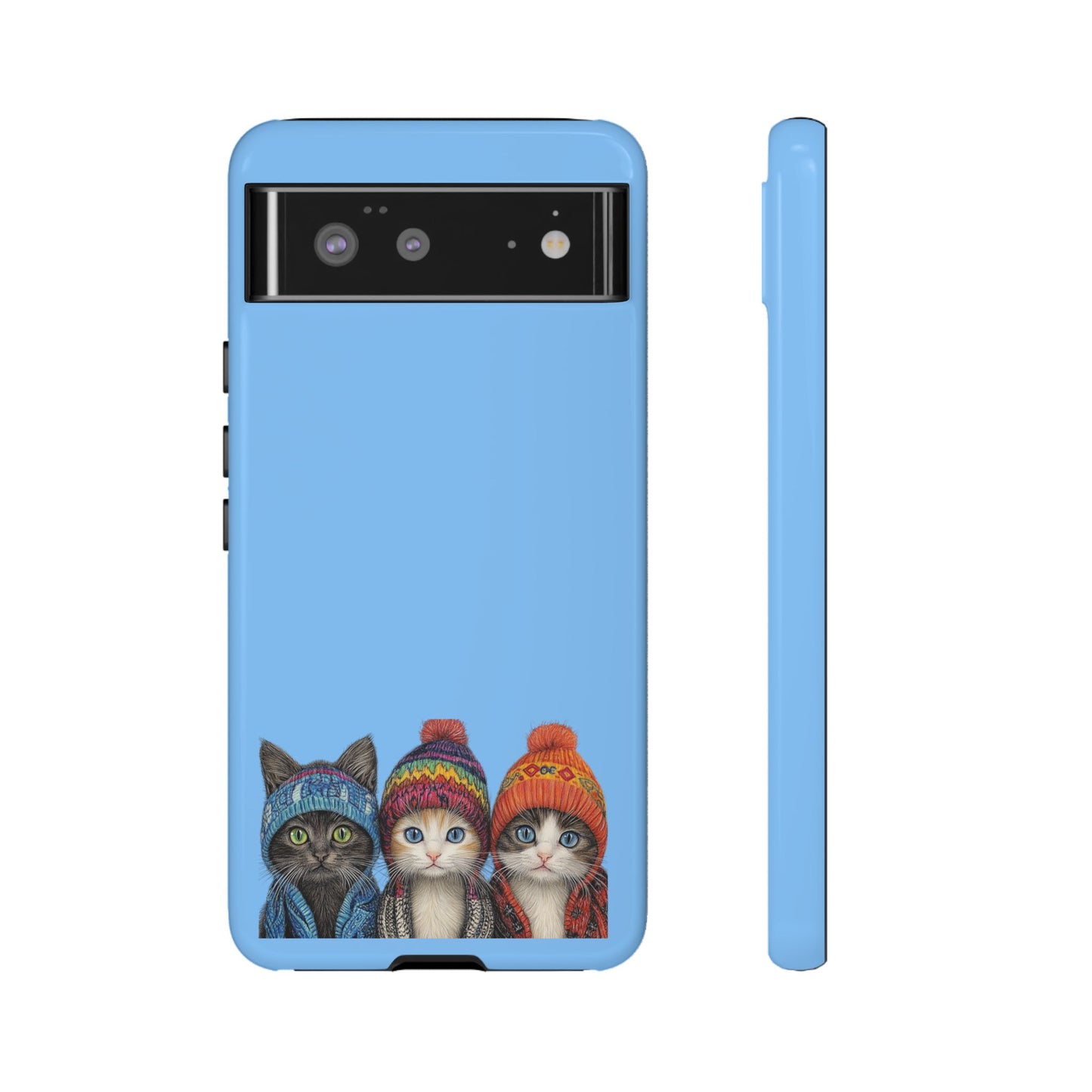 Cat-Themed Phone Case, Cute Cat Cases for Cat Lovers, Gifts for Cat Owners, Fun Cat Accessories, Holiday Present for Pet Lovers