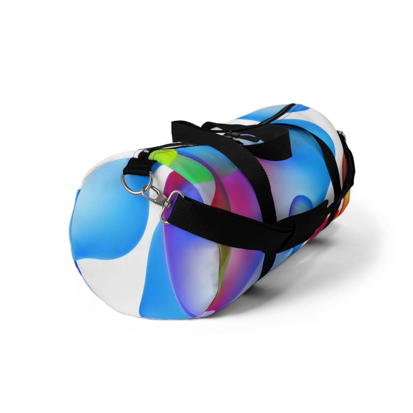 Vibrant Colorful Duffel Bag, Gym Bag, Travel Tote, Weekend Luggage, Sporty Carryall, Perfect for Sports, Yoga, Travel