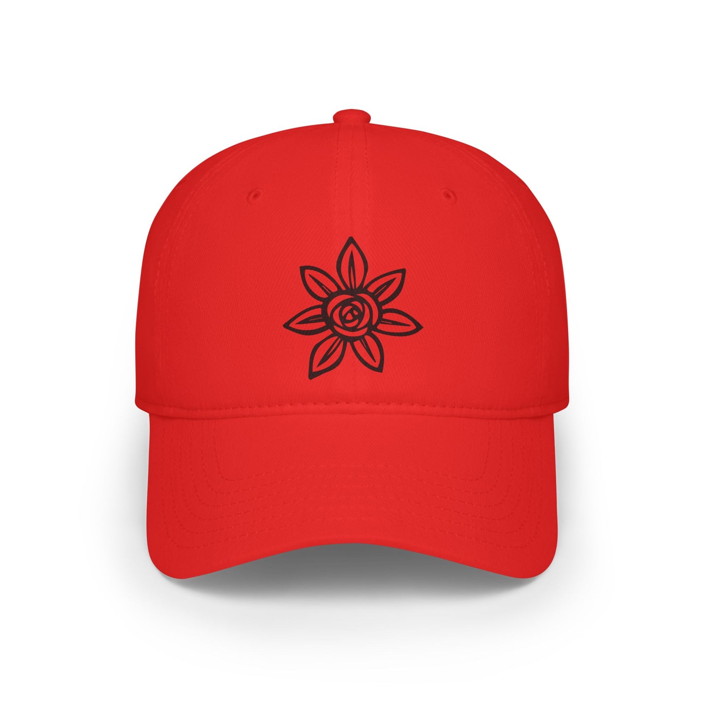 Stylish Floral Low Profile Baseball Cap, Casual Hat, Summer Accessory, Gift for Her, Trendy Headwear, Everyday Wear