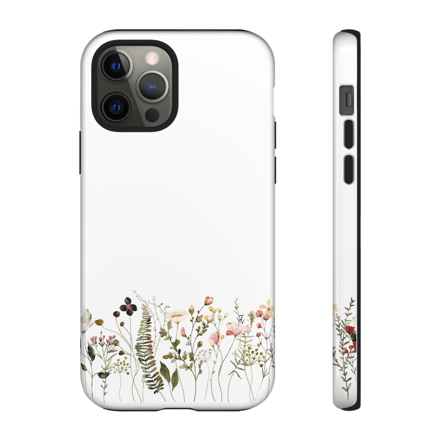 Floral Phone Case - Tough Cases for Nature Lovers, Stylish Floral Design, Phone Protection, Gifts for Her, Eco-Friendly Tech Accessories