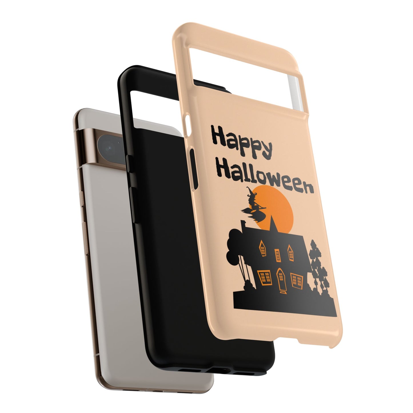 Halloween Phone Case, Spooky Mobile Cover, Tough Case for Phone, Witch Design, Fall Decor, Unique Gift for Halloween