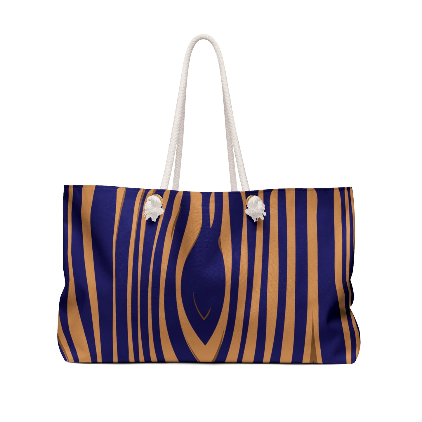 Stylish Weekender Bag for Travel, Tote for Gym, Pool, Beach, Overnight Trips, Elegant Geometric Pattern