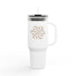 Stylish Insulated Travel Mug, 40oz - Perfect for Hot and Cold Drinks, Gifts for Coffee Lovers, Road Trips, and Office Use