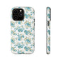 Floral Phone Case - Tough Cases, Durable Phone Cover, Cute Floral Design, Gift for Her, Trendy Phone Accessory, Spring Style
