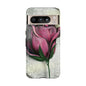 Rose Phone Case – Tough Cases, Floral Phone Cover, Gift for Her, Minimalist Design, Nature Lover's Accessory, Birthday Gift Idea