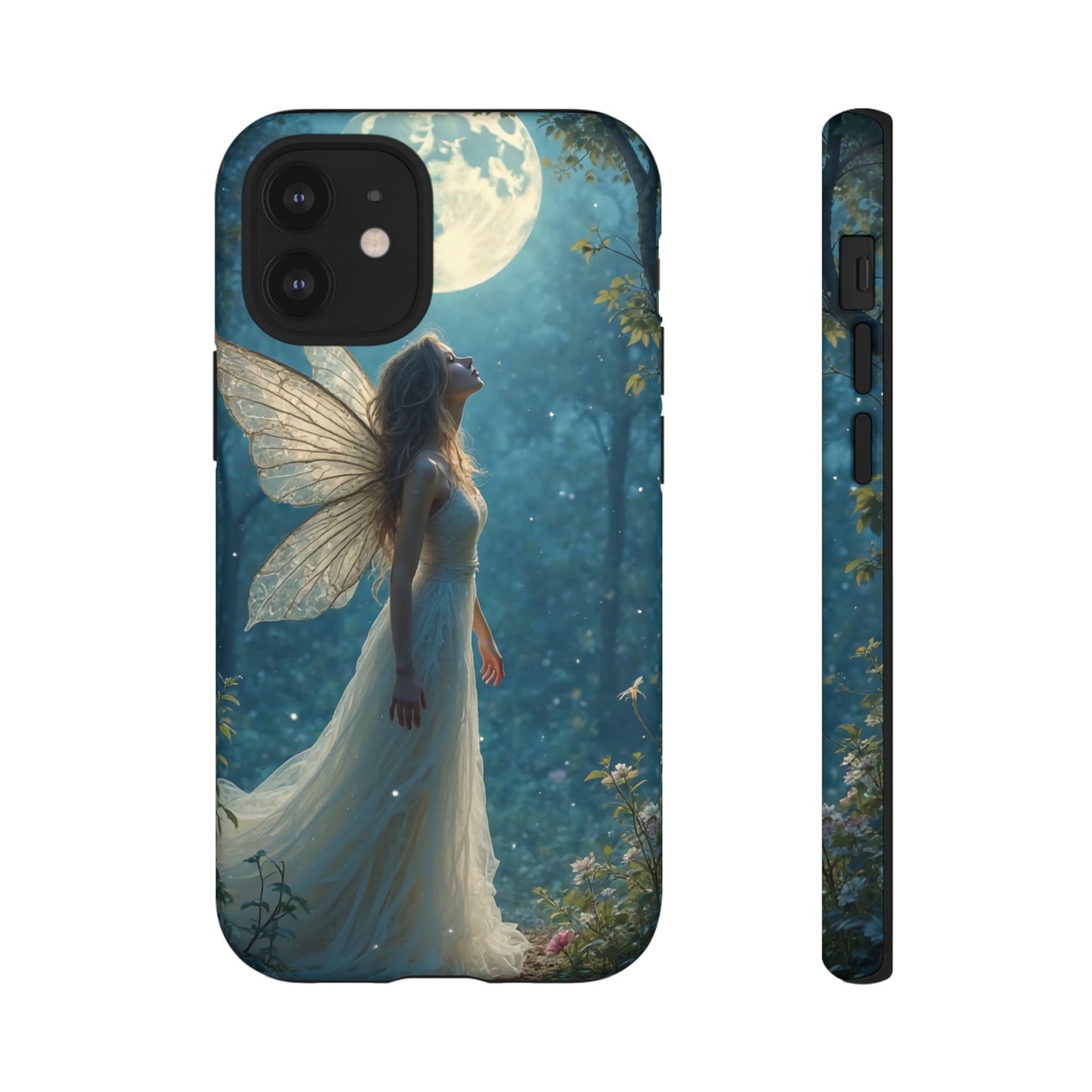 Fairy Moon Phone Case | Tough Cases for Nature Lovers, Fantasy Gift, Boho Phone Accessory, Ethereal Aesthetic, Magical Design
