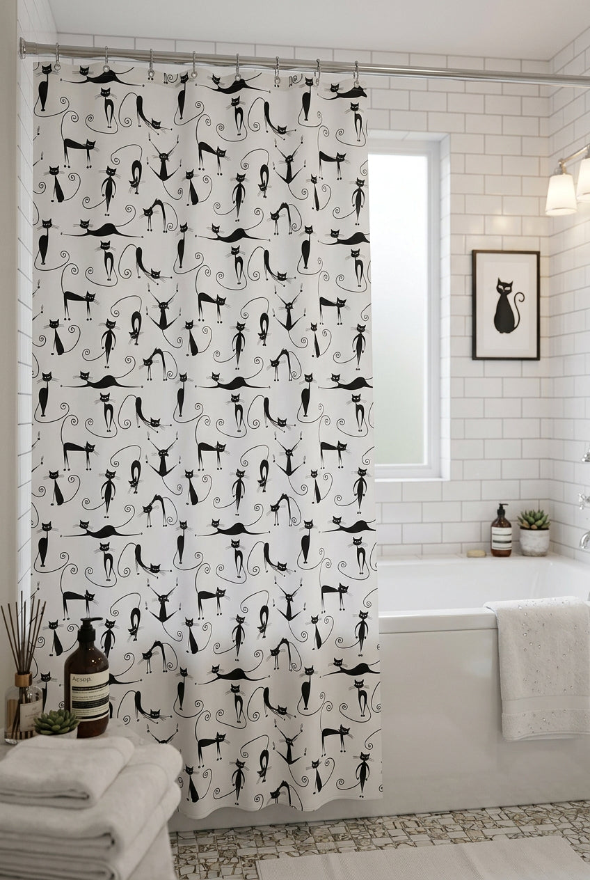 Cat Shower Curtain