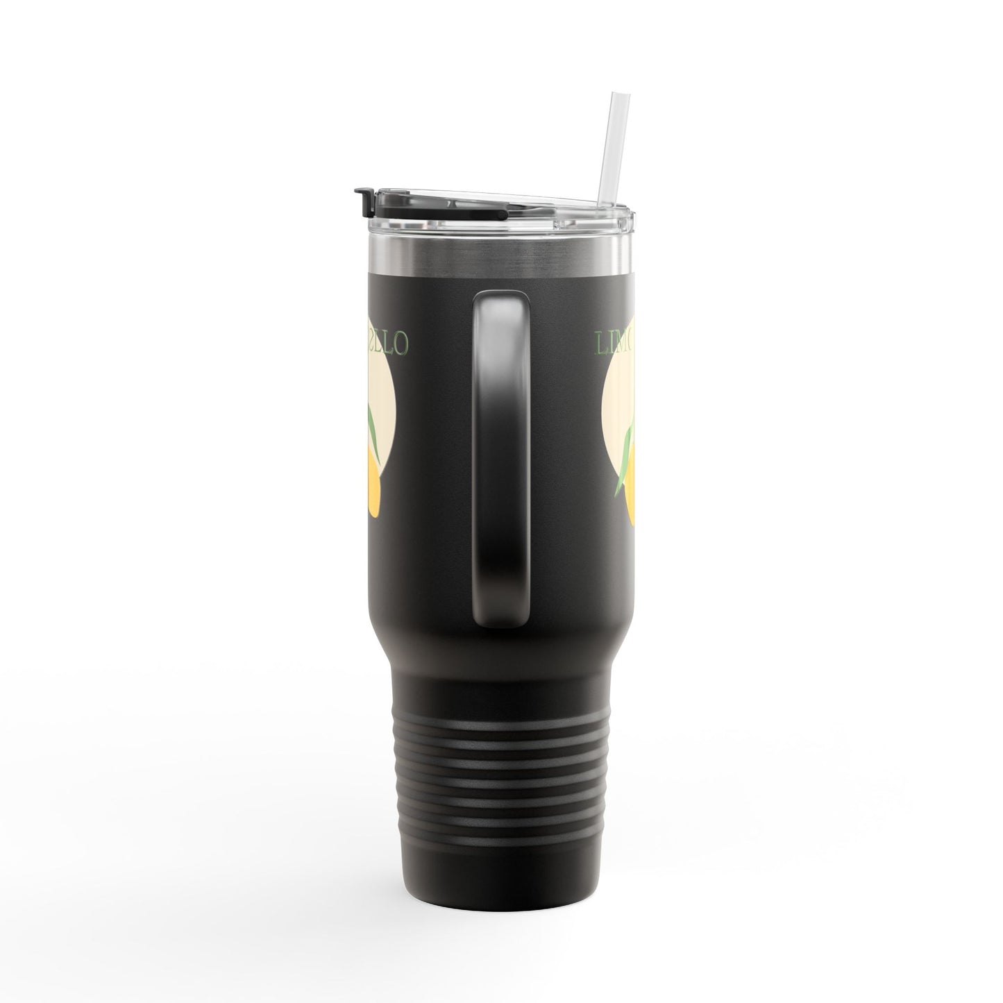 Limoncello Insulated Travel Mug, 40oz - Perfect for Road Trips, Summer Picnics, Camping, and Gift Ideas, Travel Mug for Lemon Lovers