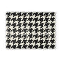 Chic Houndstooth Glass Cutting Board - Stylish Kitchen Decor, Unique Gift for Chefs, Wedding Present, Functional Serveware