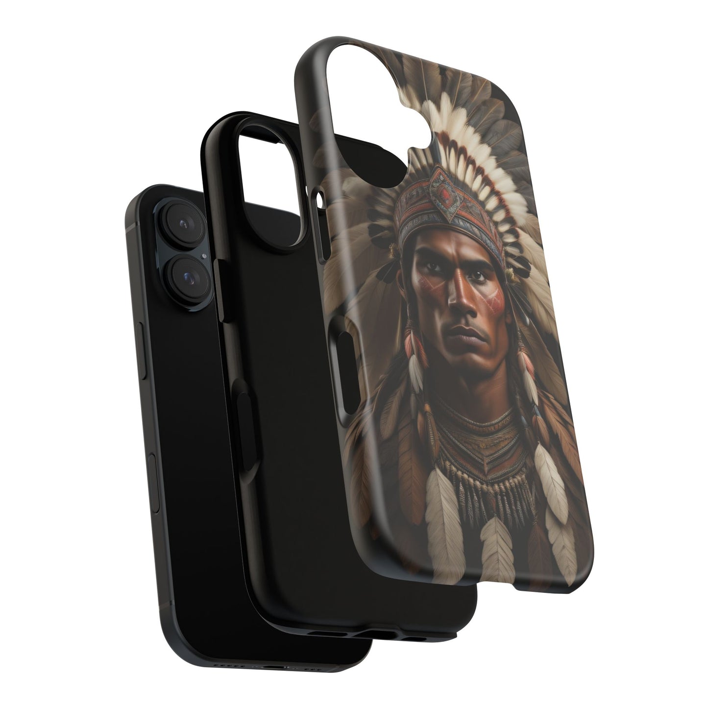 Native American Art Phone Case, Strong Culture Design, Unique Gift for Him or Her, Tough Cases, Customizable Protector, Tribal Style