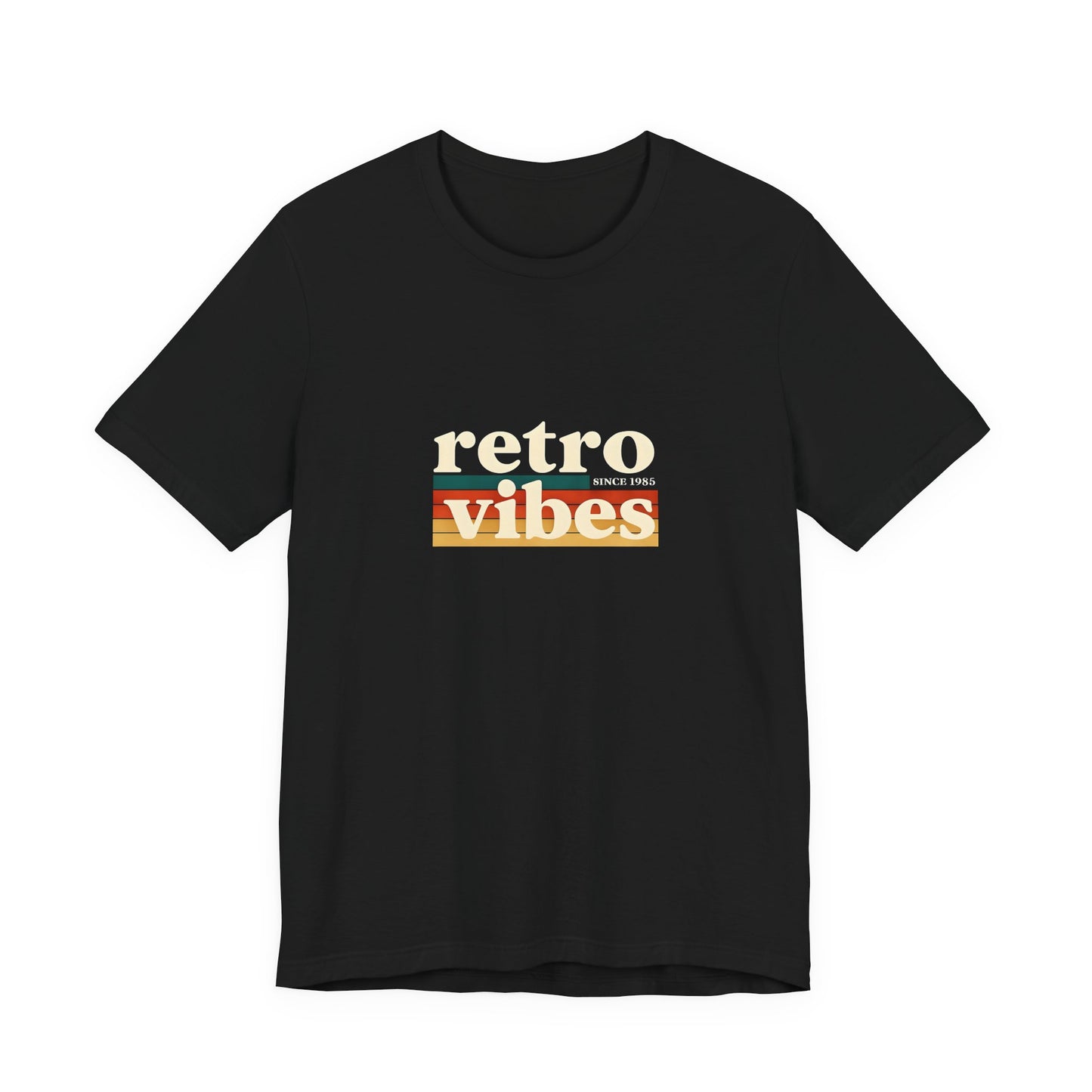 Retro Vibes Unisex Tee, Funny Graphic T-Shirt, Summer Fashion Top, Gift for Friends, Casual Wear, Vintage Style