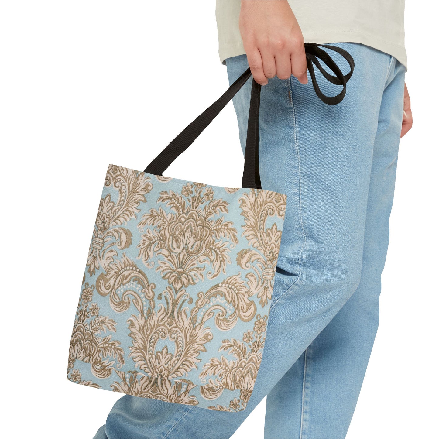 Chic Floral Tote Bag, Stylish Everyday Bag, Travel Tote, Shopper's Essential, Gift for Her, Beach Bag