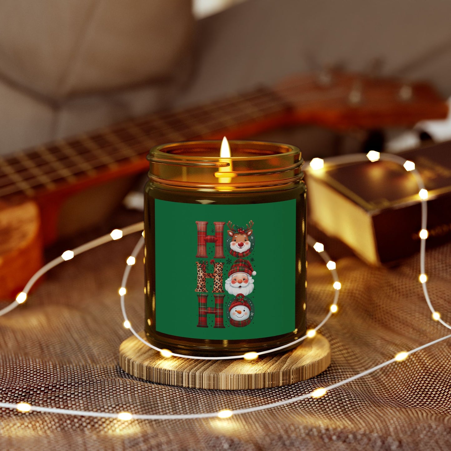 Festive Holiday Scented Candles