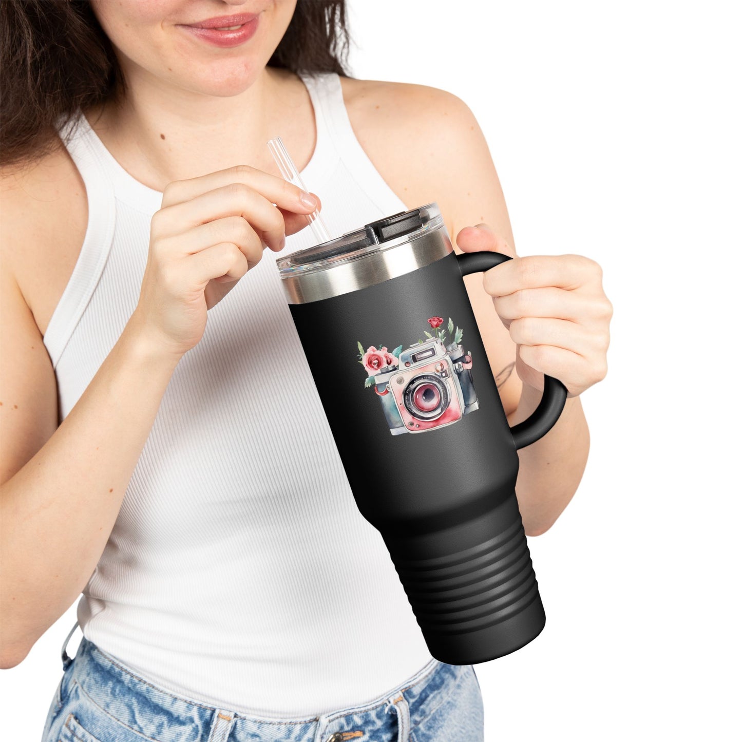 Insulated Travel Mug, 40oz Camera