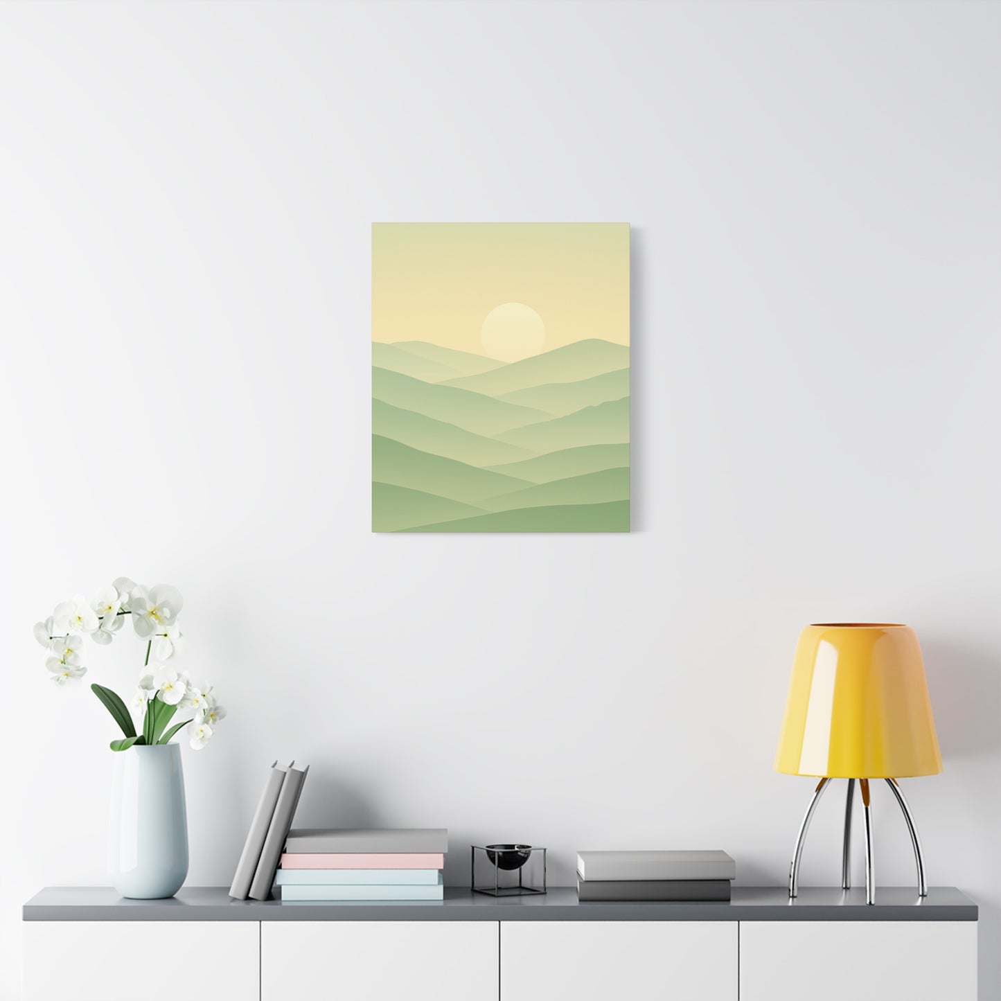 Matte Canvas, Stretched, 1.25" Sunset or Sunrise