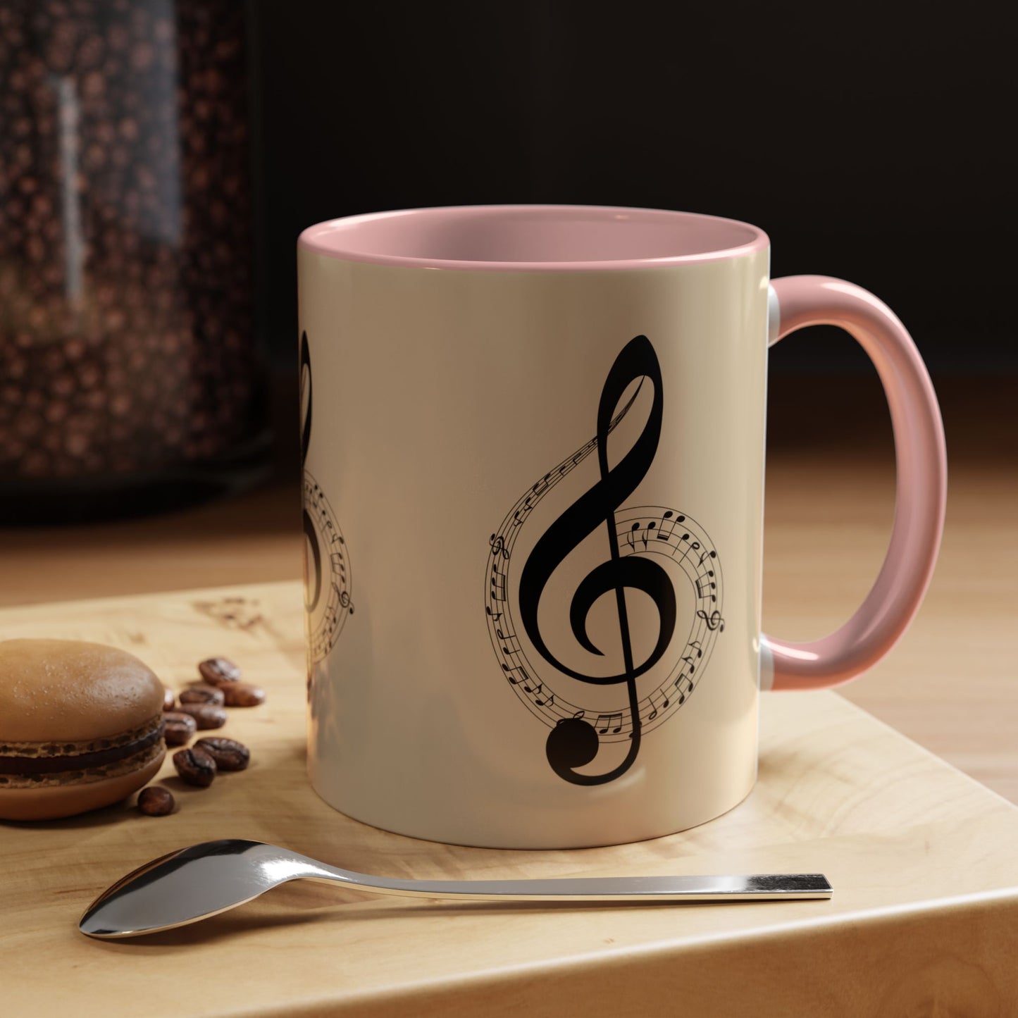 Musical Notes Coffee Mug - Perfect Gift for Music Lovers