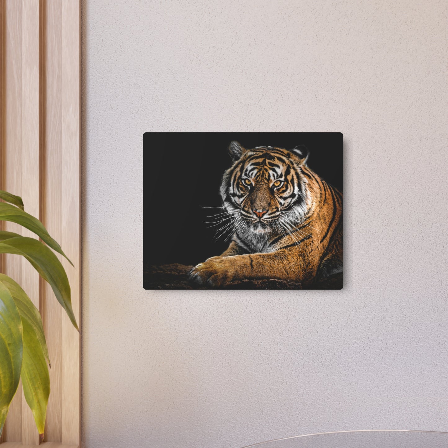 Metal Wall Art, Tiger Decor, Animal Lover Gift, Home Wall Decor, Unique Artwork, Nature Lover Gift