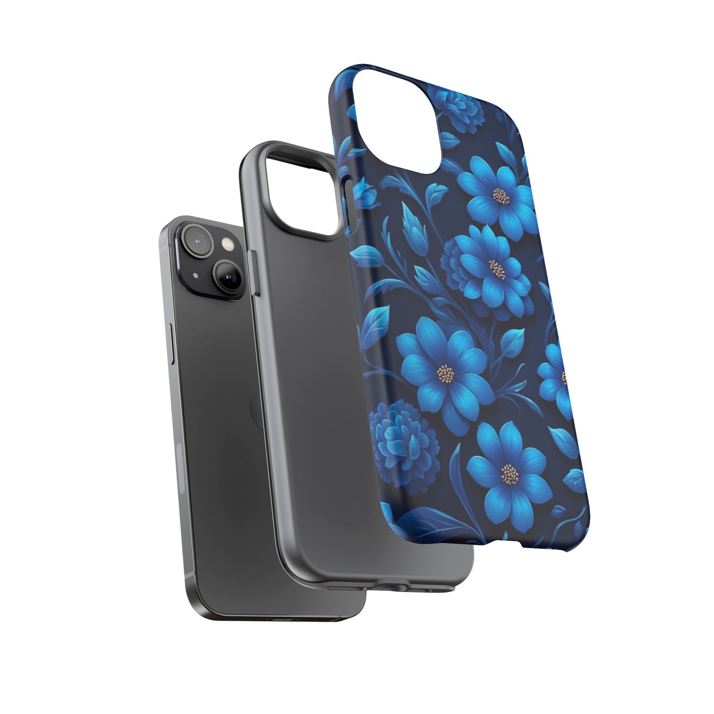 Tough Cases: Floral iPhone Case, Vibrant Phone Cover, Flower Patterned Case, Protective Floral Design, Spring Gift Idea