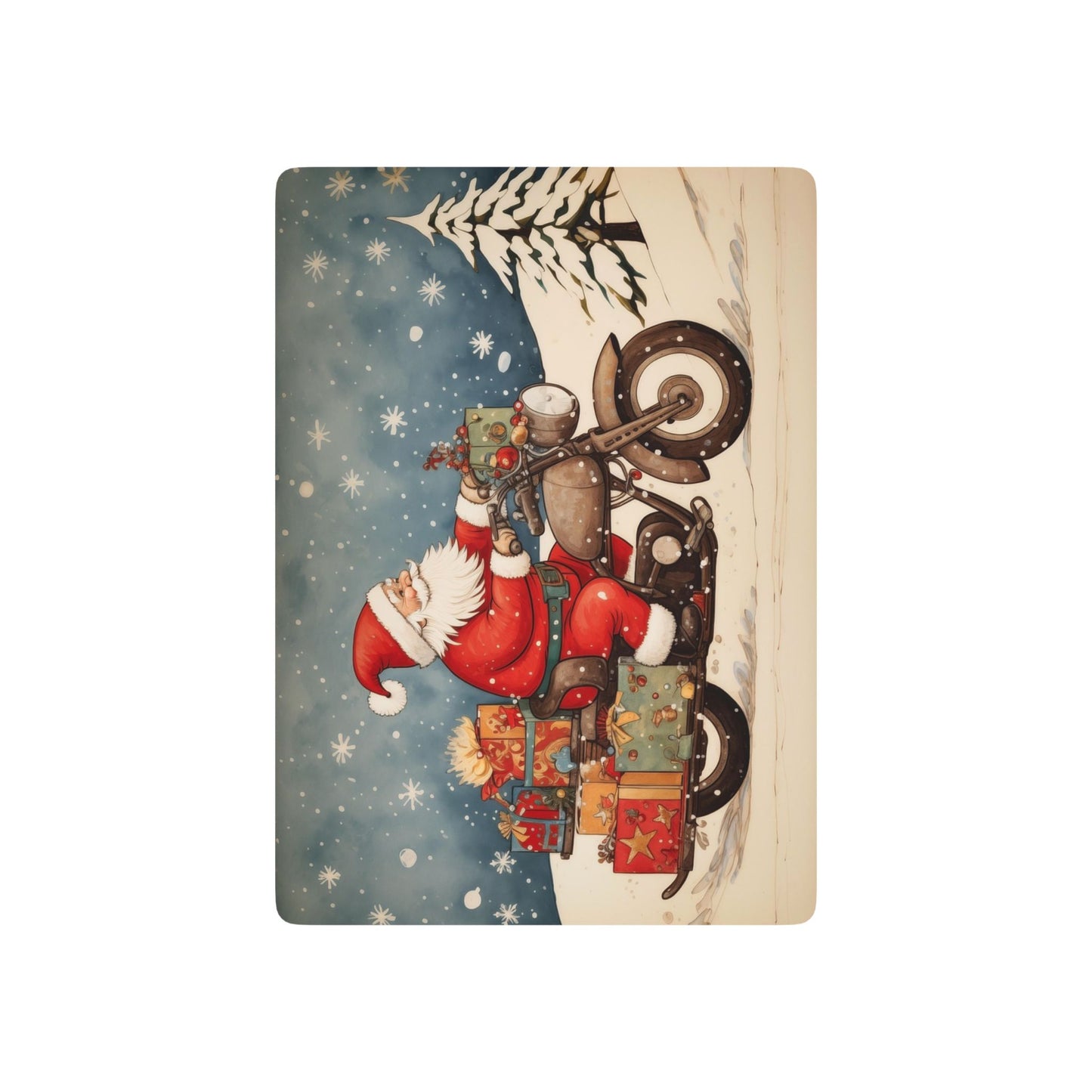 Festive Poker Playing Cards, Christmas Card Game, Holiday Fun, Gift for Gamers, Xmas Poker Set, Family Game Night