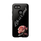Floral Phone Case - Life is Good, Tough Phone Cover, Gift for Her, Rose Design, Personalized Phone Accessory, Stylish Tech Protector