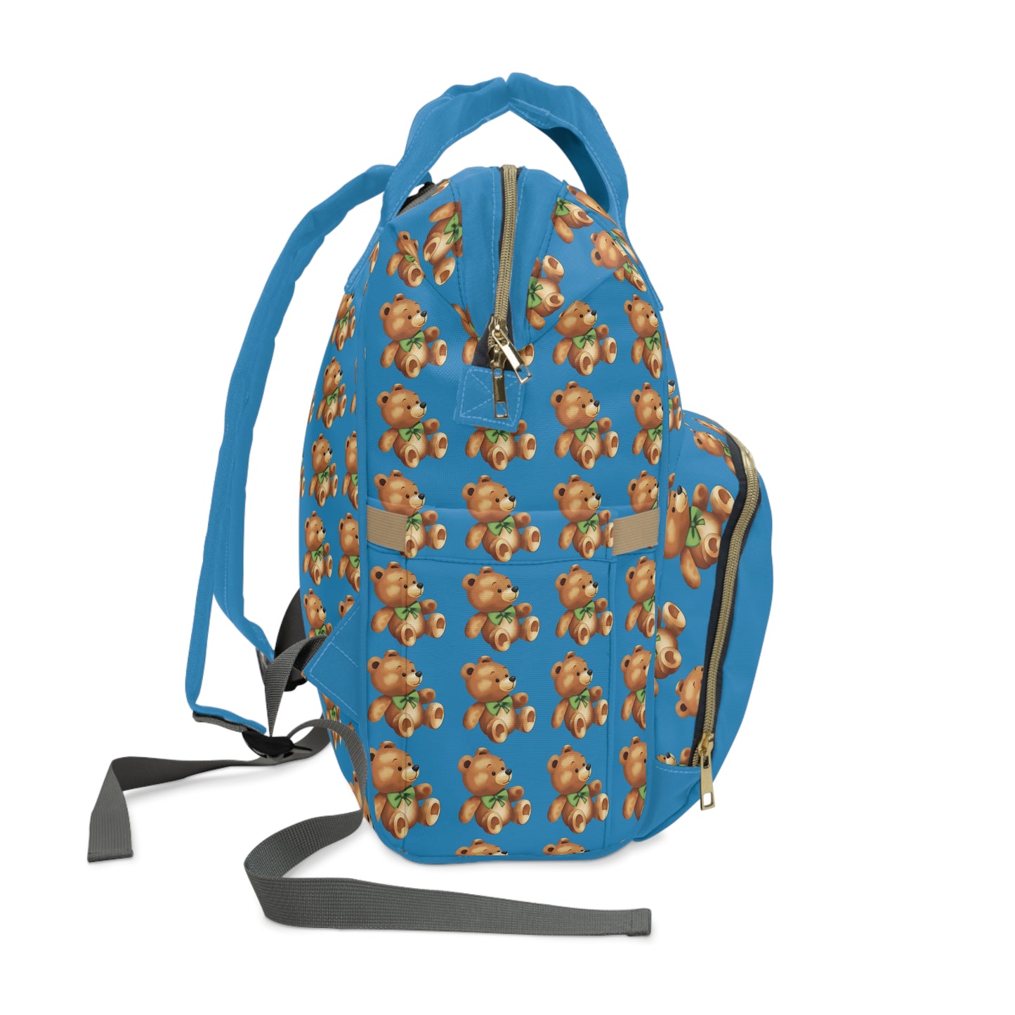 Whimsical Teddy Bear Diaper Backpack - Stylish Baby Bag, Functional Travel Pack, Perfect for Moms & Dads, Gift for Baby Showers, [...]