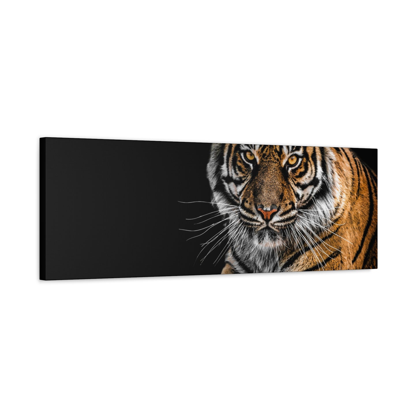 Majestic Tiger Canvas Art, Perfect for Animal Lovers, Home Decor, Gift for Wildlife Enthusiasts, Modern Wall Art, 1.25" Depth