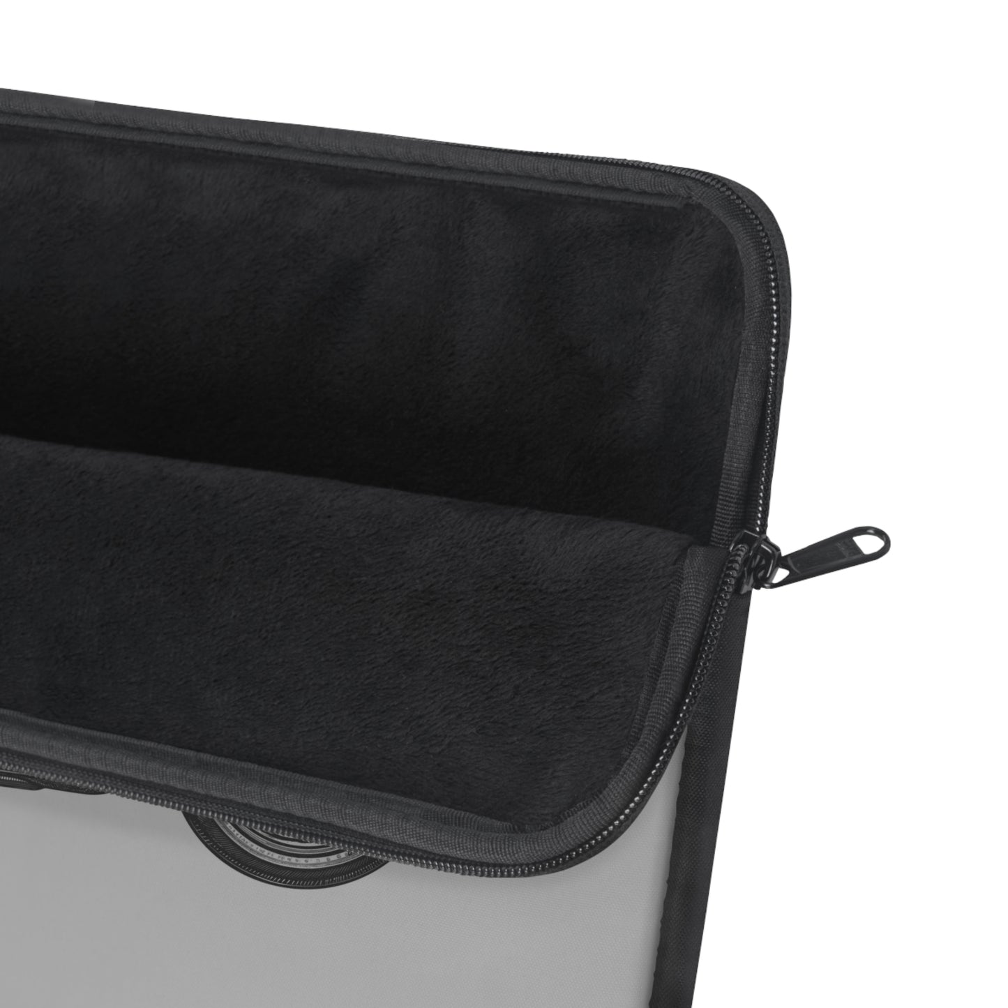Motorcycle Lover's Laptop Sleeve - Perfect Gift for Bikers, Tech Enthusiasts, Students, Travel Accessories, Black and Grey Design
